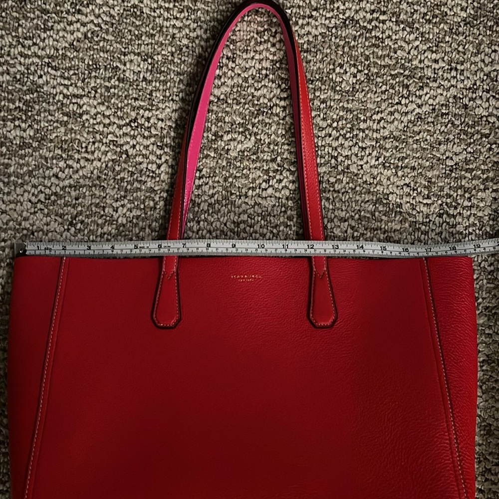 Authentic Tory Burch Phoebe Perry Reversible Tote - Picture 14 of 16